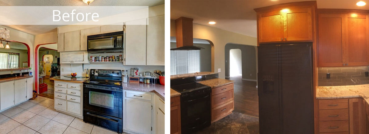 Kitchen Remodel Before & After